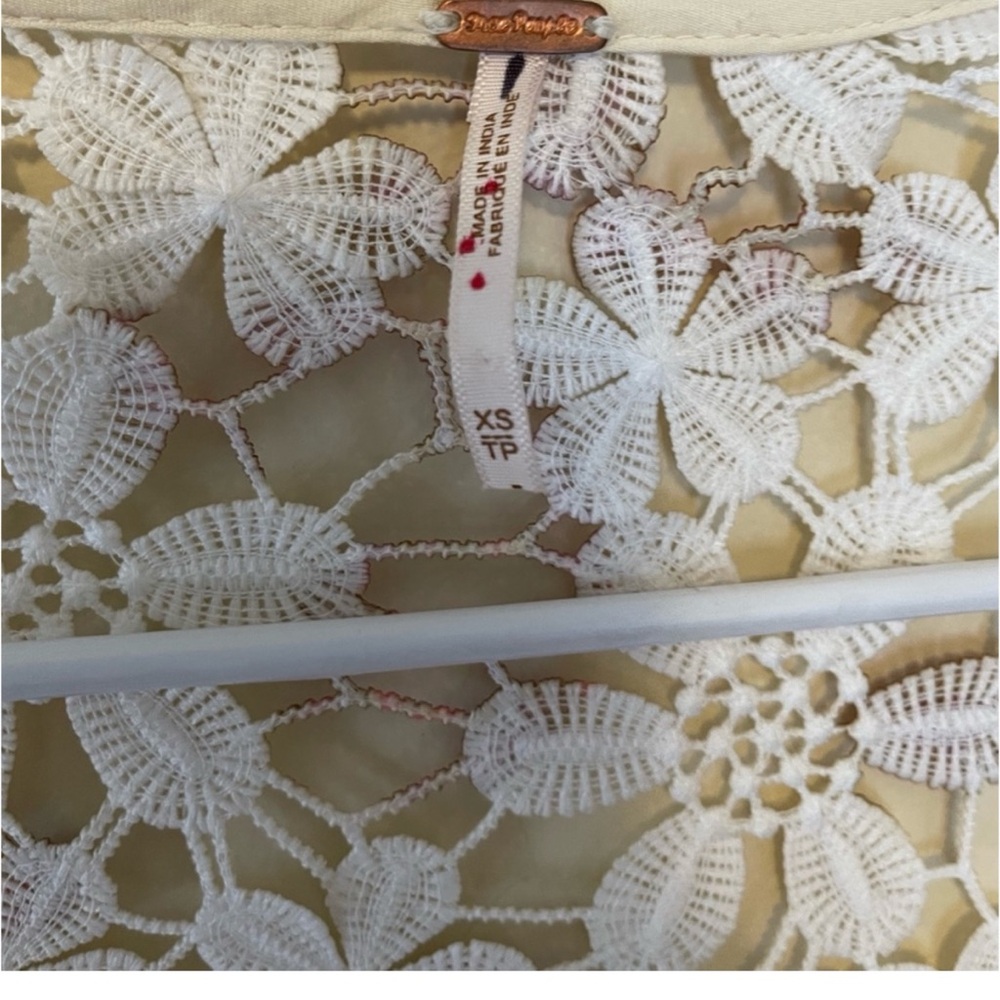 Free People Lilly Lace Maxi Dress Size XS - Picture 7 of 7